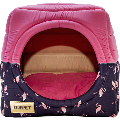 Luppet Comfort Iglu 2-in-1 Flamingobett