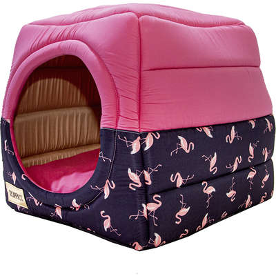 Luppet Comfort Iglu 2-in-1 Flamingobett