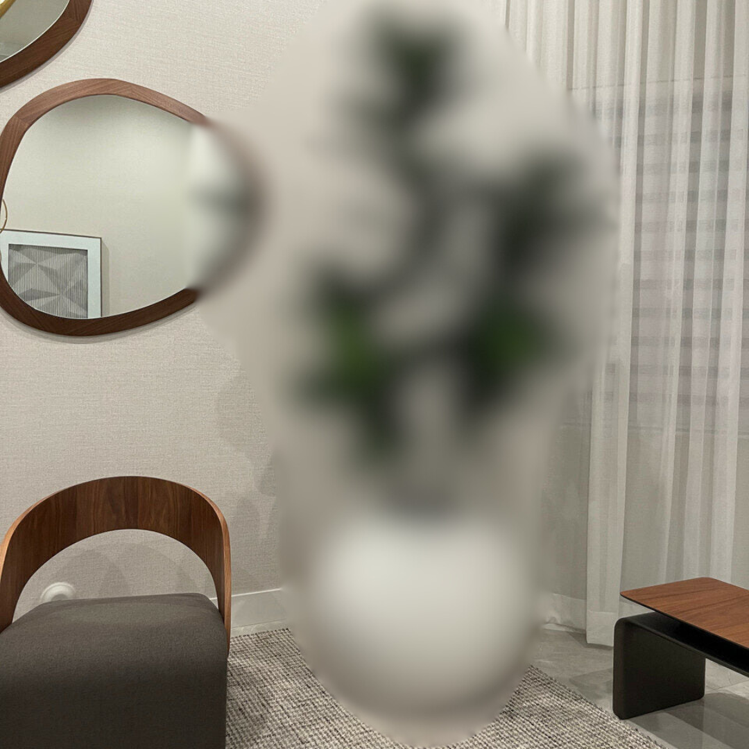 30 Zoll weiße Globusvase