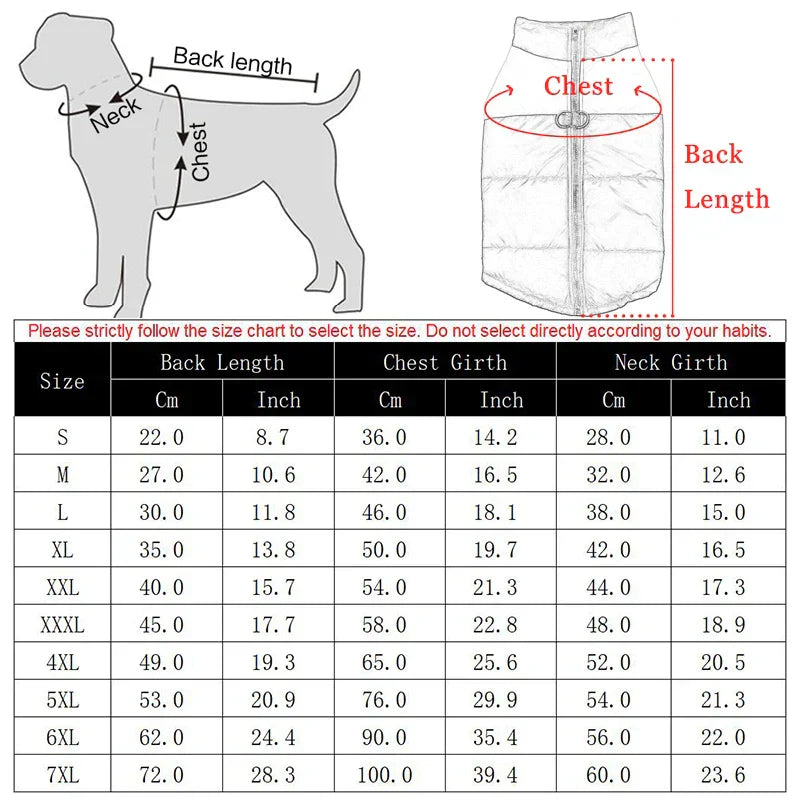 Abbigliamento Invernale Per Cani - Caldo Per Cani Di Taglia Grande